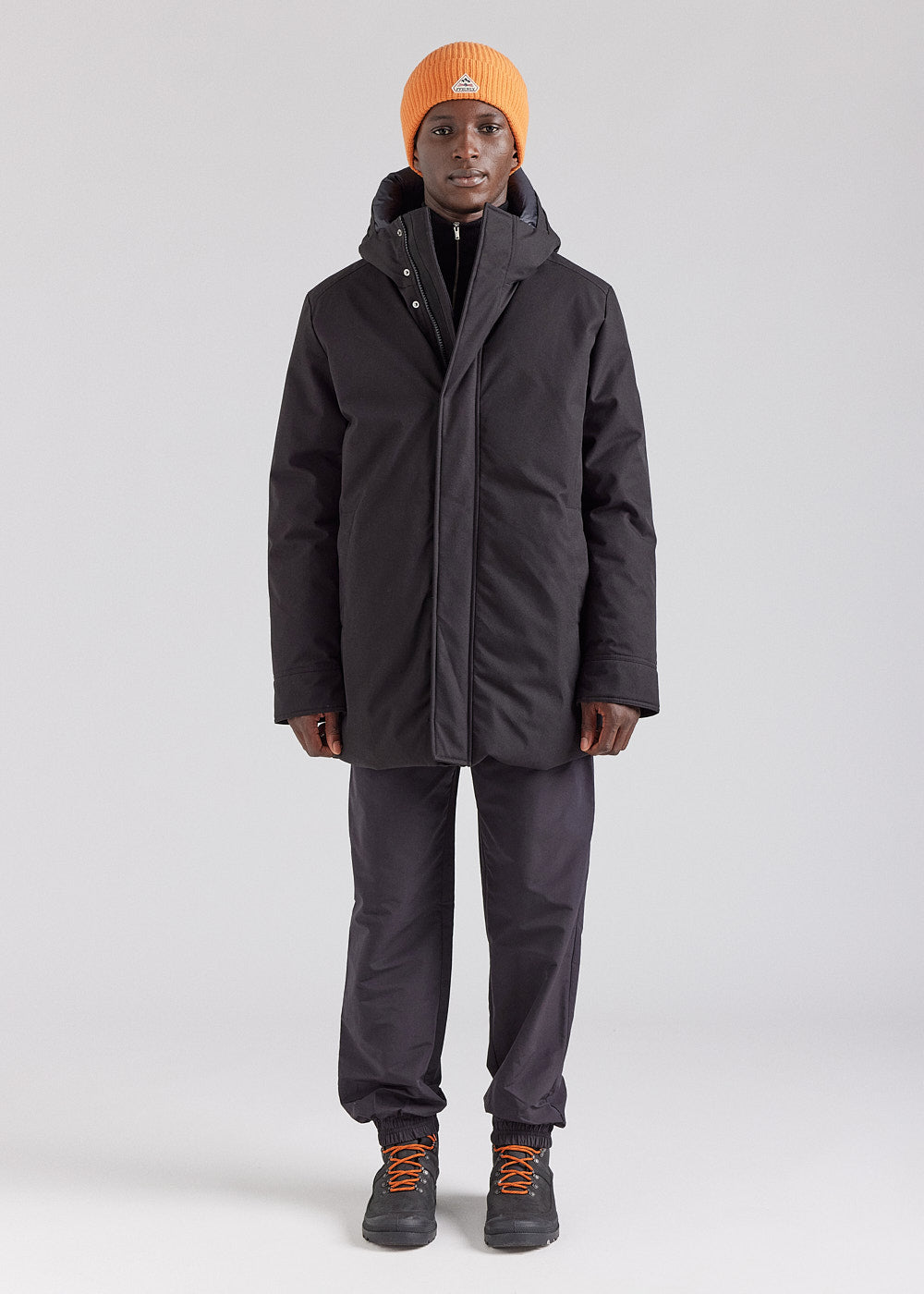 Manteau parka homme Pyrenex Balme Noire