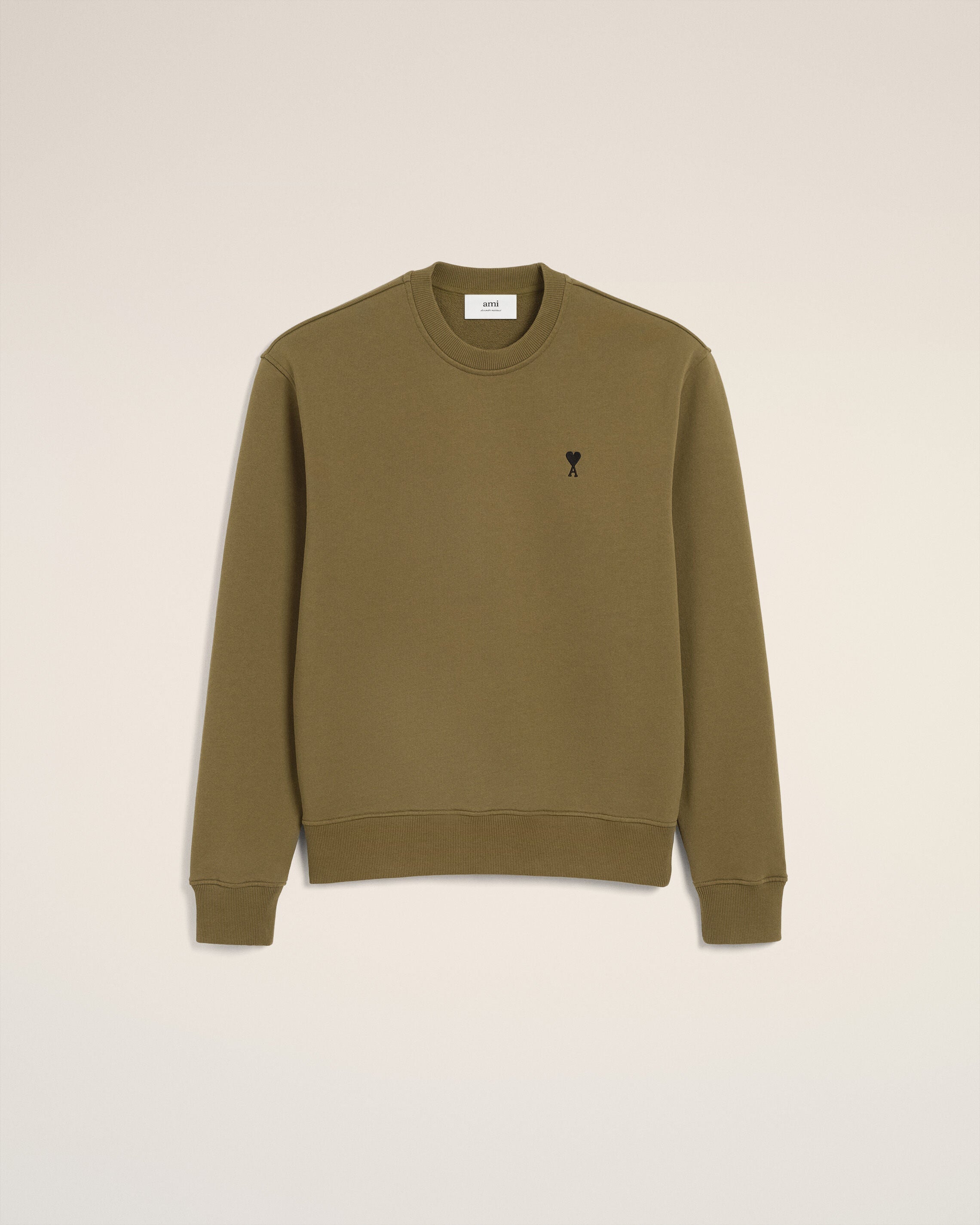 Sweatshirt Vert Ami De Coeur En Coton