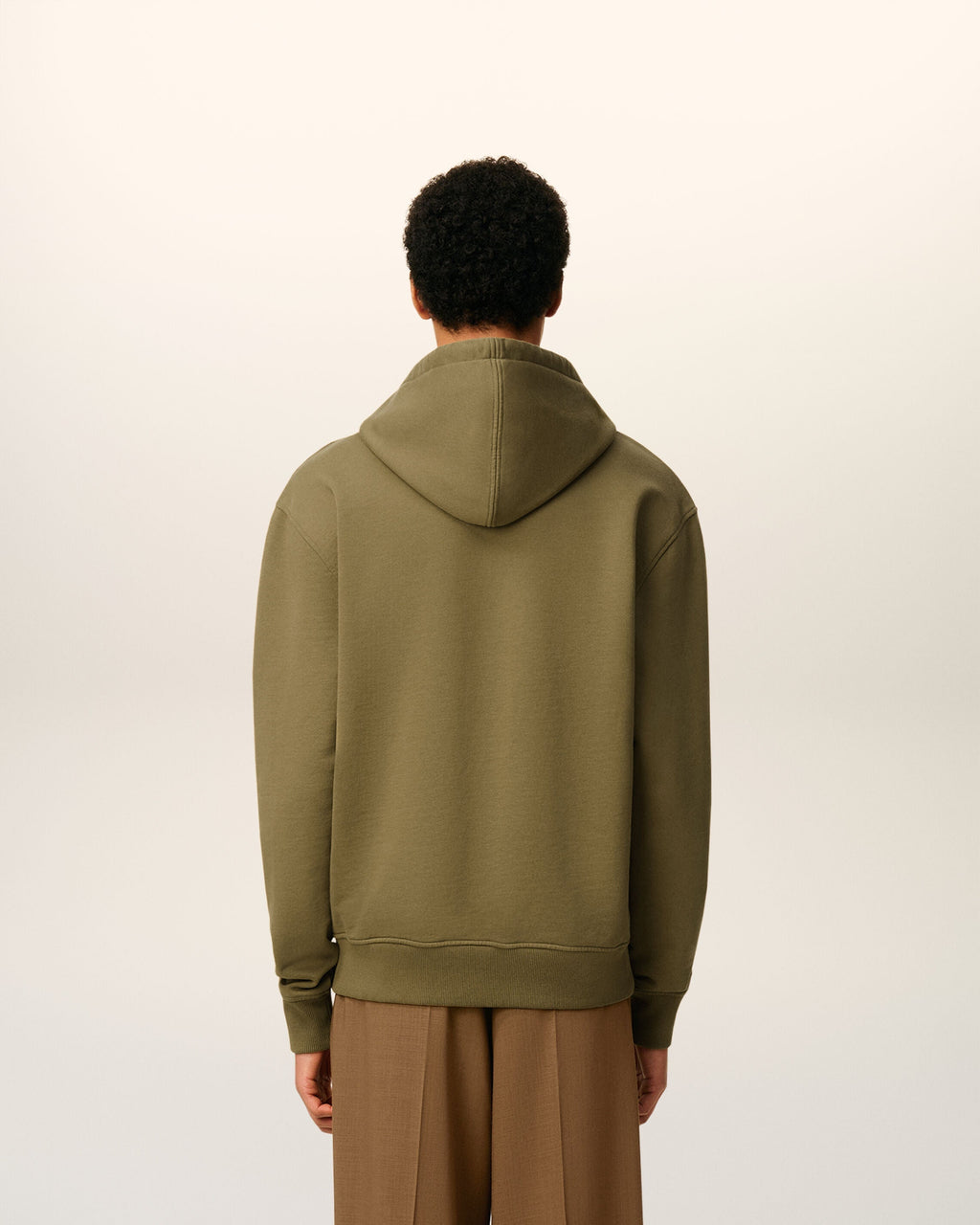 Hoodie Vert Ami De Coeur En Coton