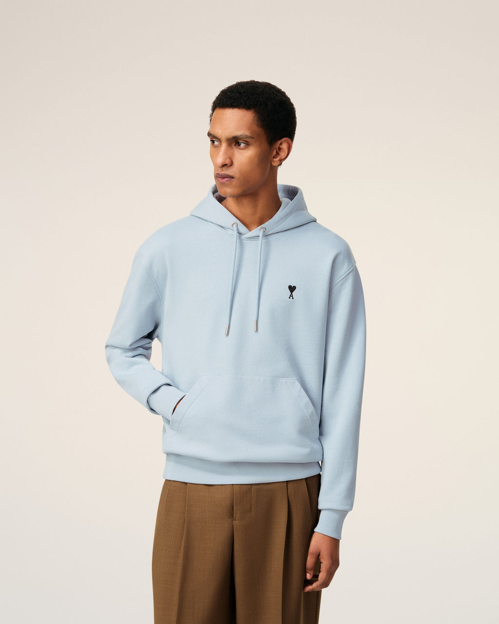 Hoodie Bleu Ami De Coeur En Coton