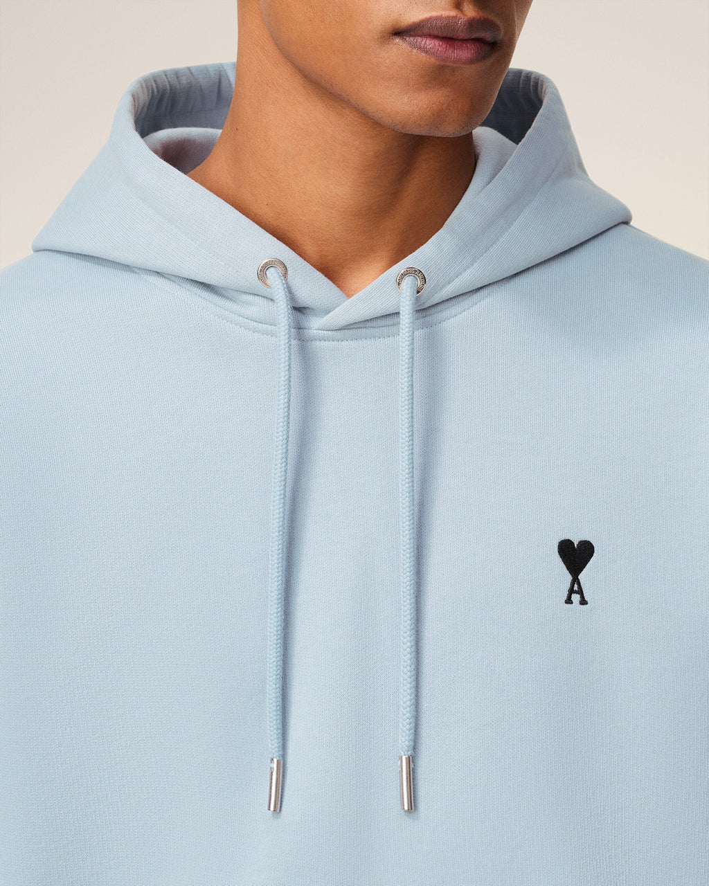 Hoodie Bleu Ami De Coeur En Coton