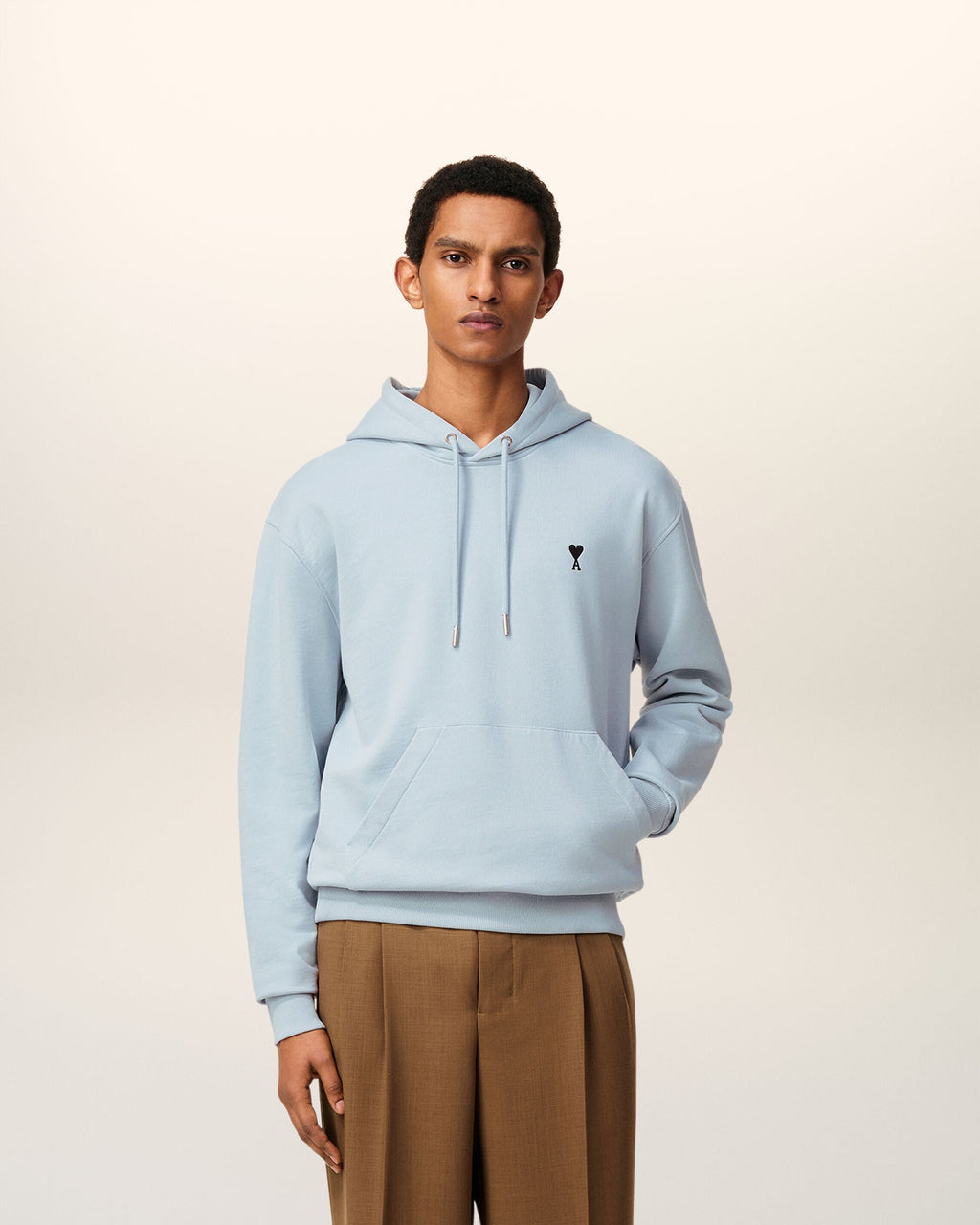 Hoodie Bleu Ami De Coeur En Coton