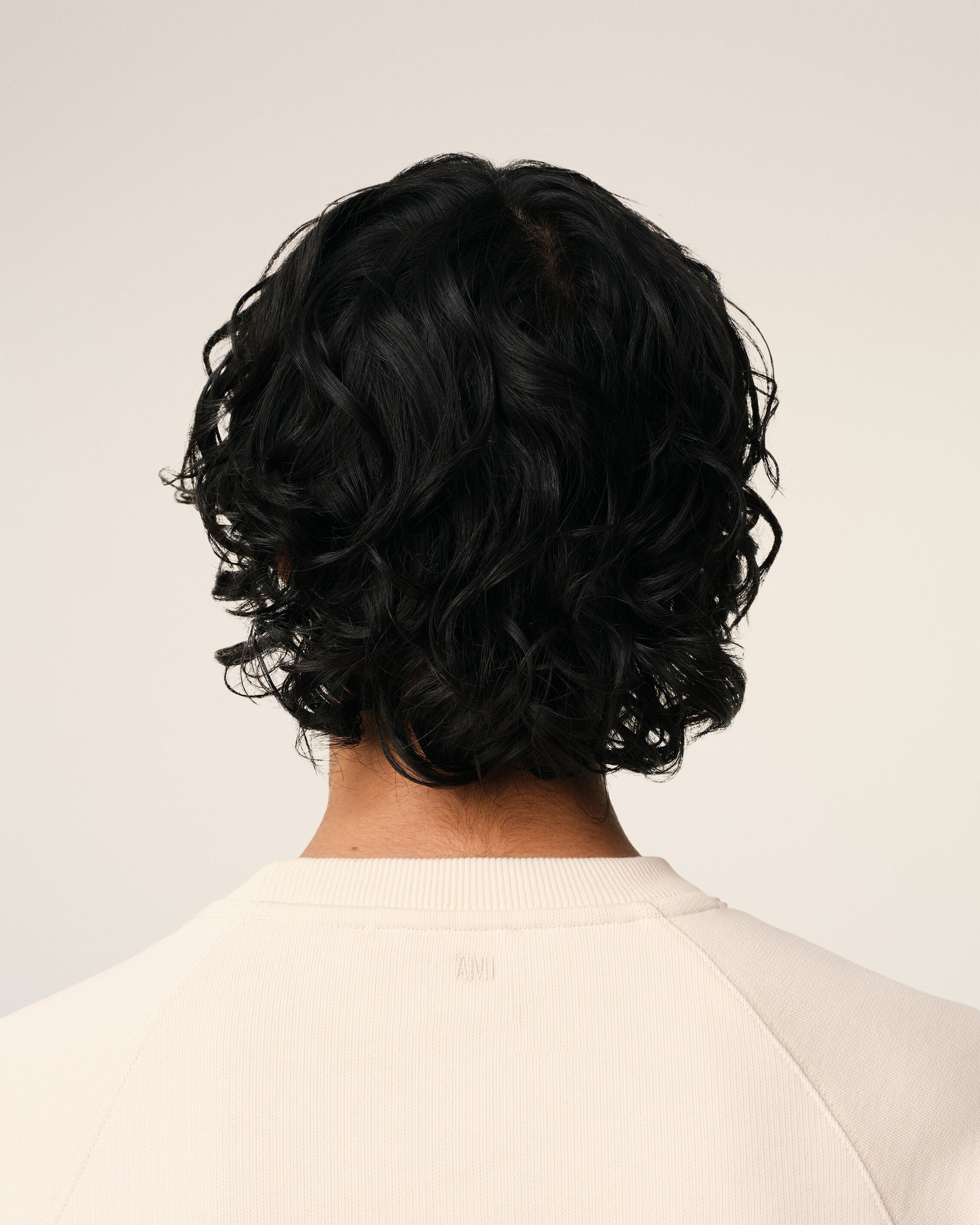 Sweatshirt Beige Patch Ami de Coeur En Coton