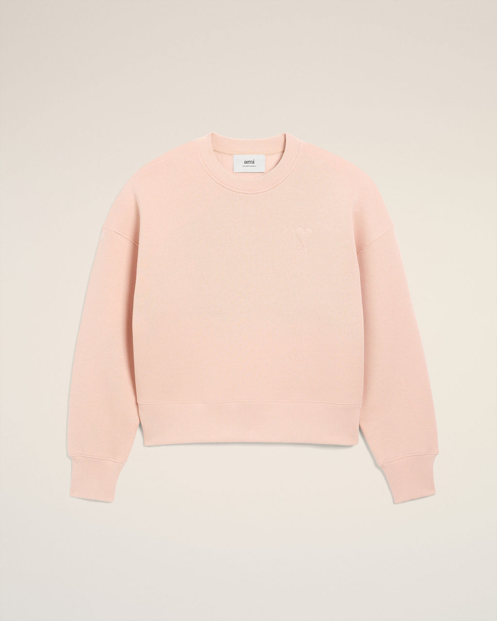 Sweatshirt Rose Ami De Coeur En Coton