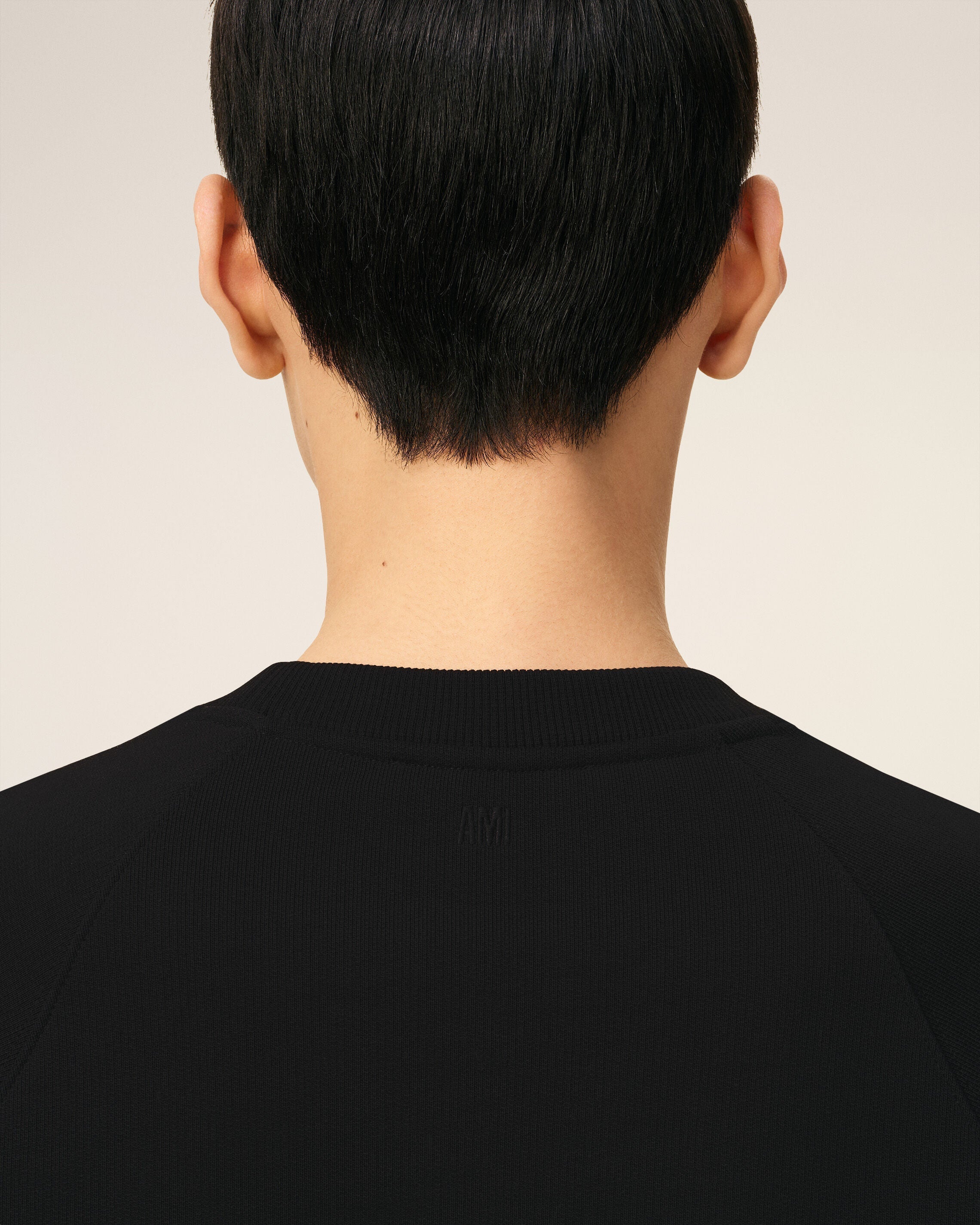 Sweatshirt Noir Ami De Coeur En Coton