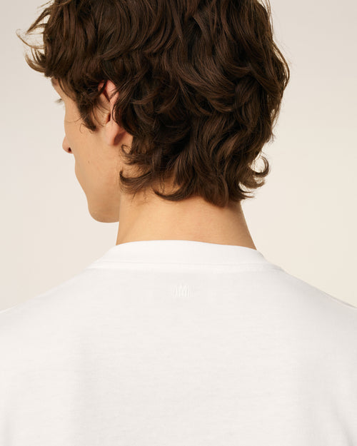 T-shirt Blanc Ami De Coeur En Coton Biologique