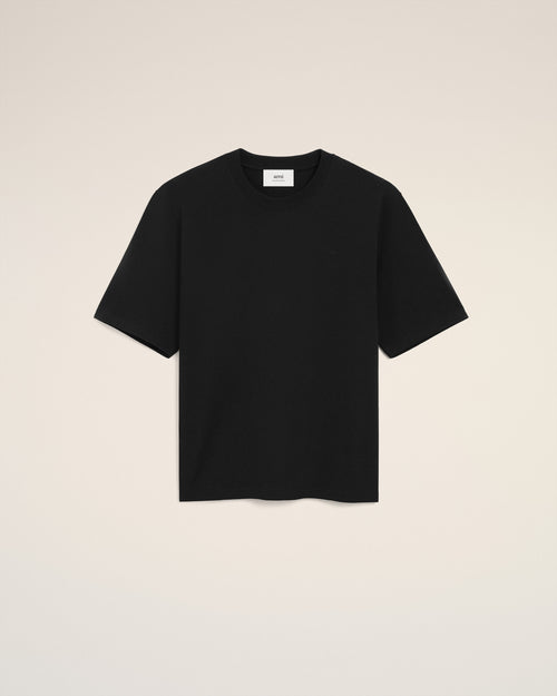 T-shirt Noir Ami De Coeur En Coton