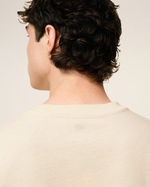 T-shirt Blanc Ami De Coeur En Coton