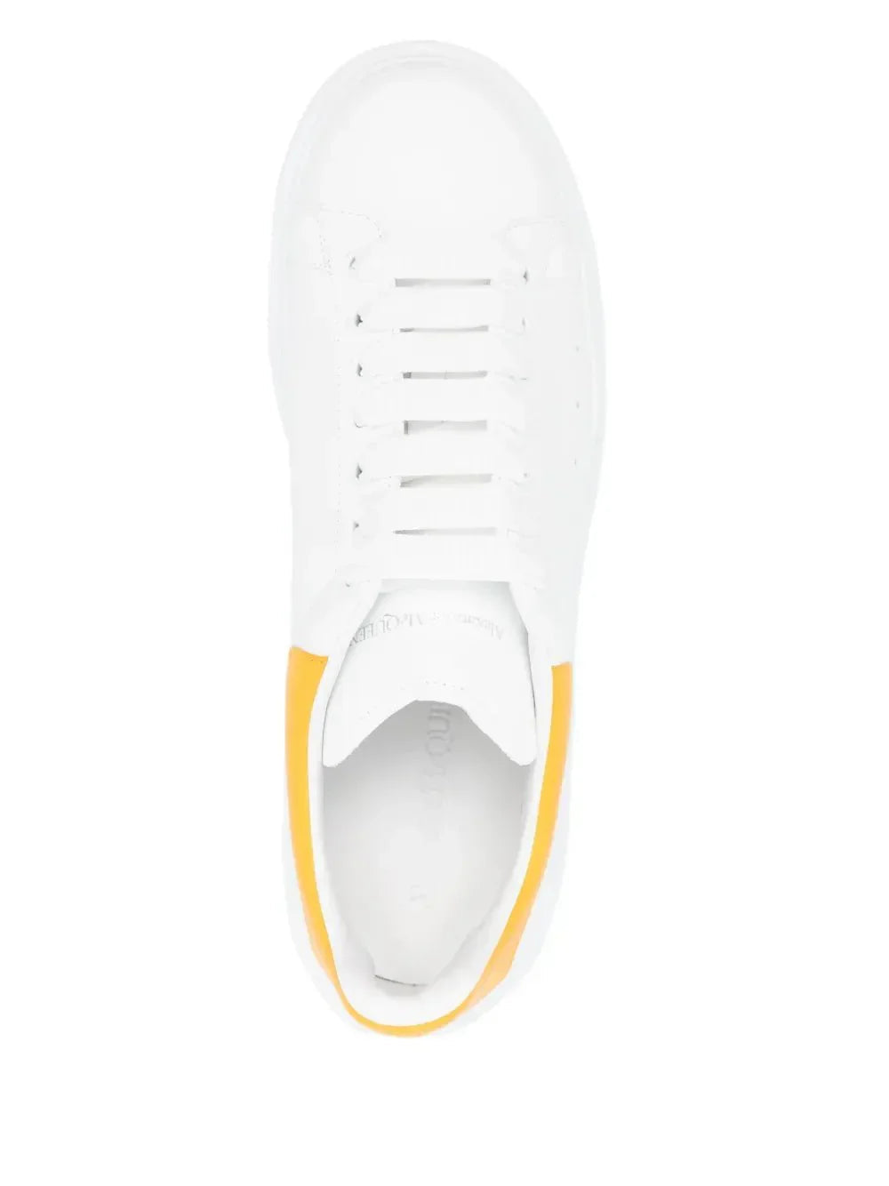 ALEXANDER MCQUEEN - baskets Oversized blanc/jaune