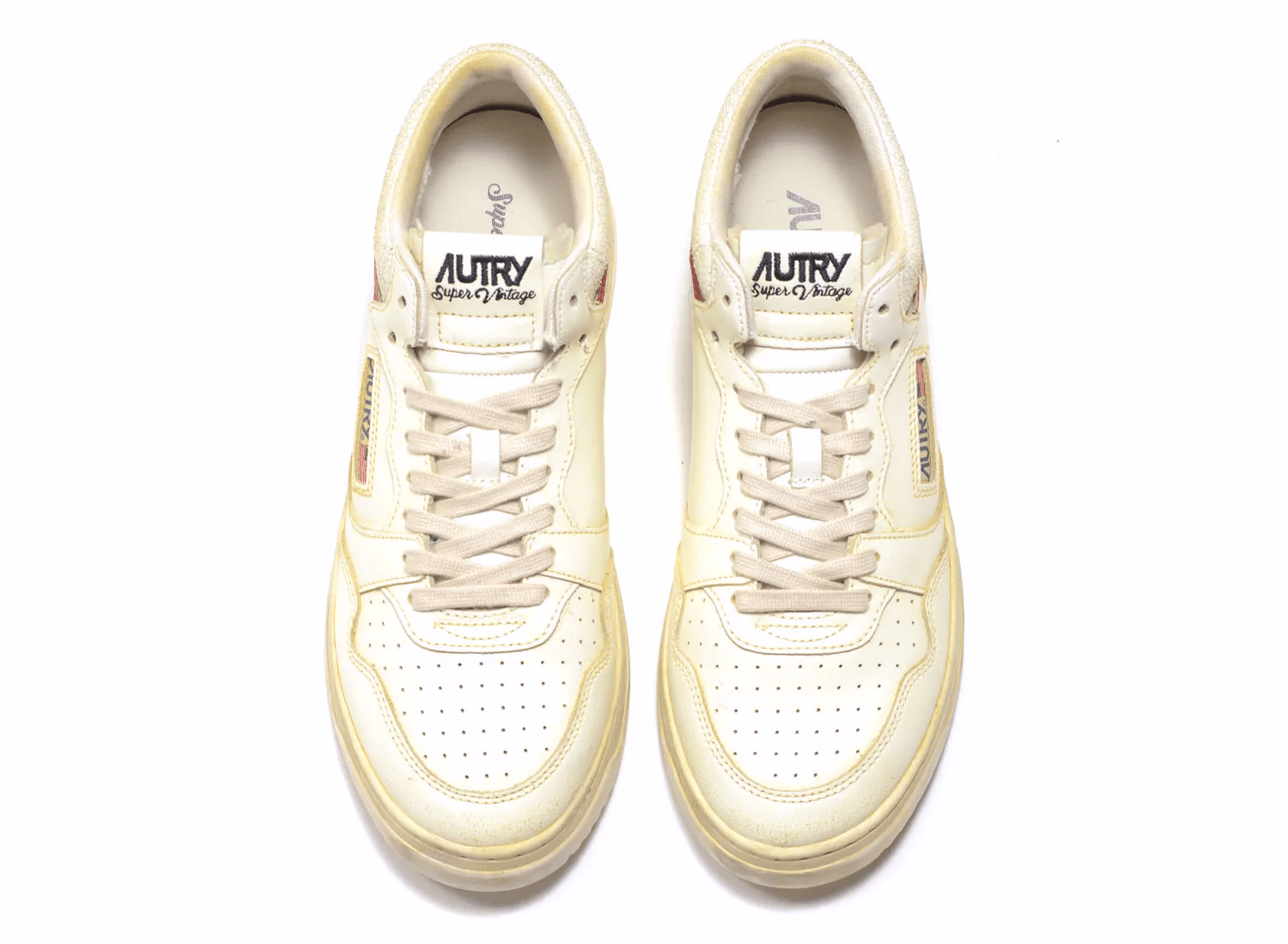 AUTRY - Baskets med way super vintage low man marsh/red