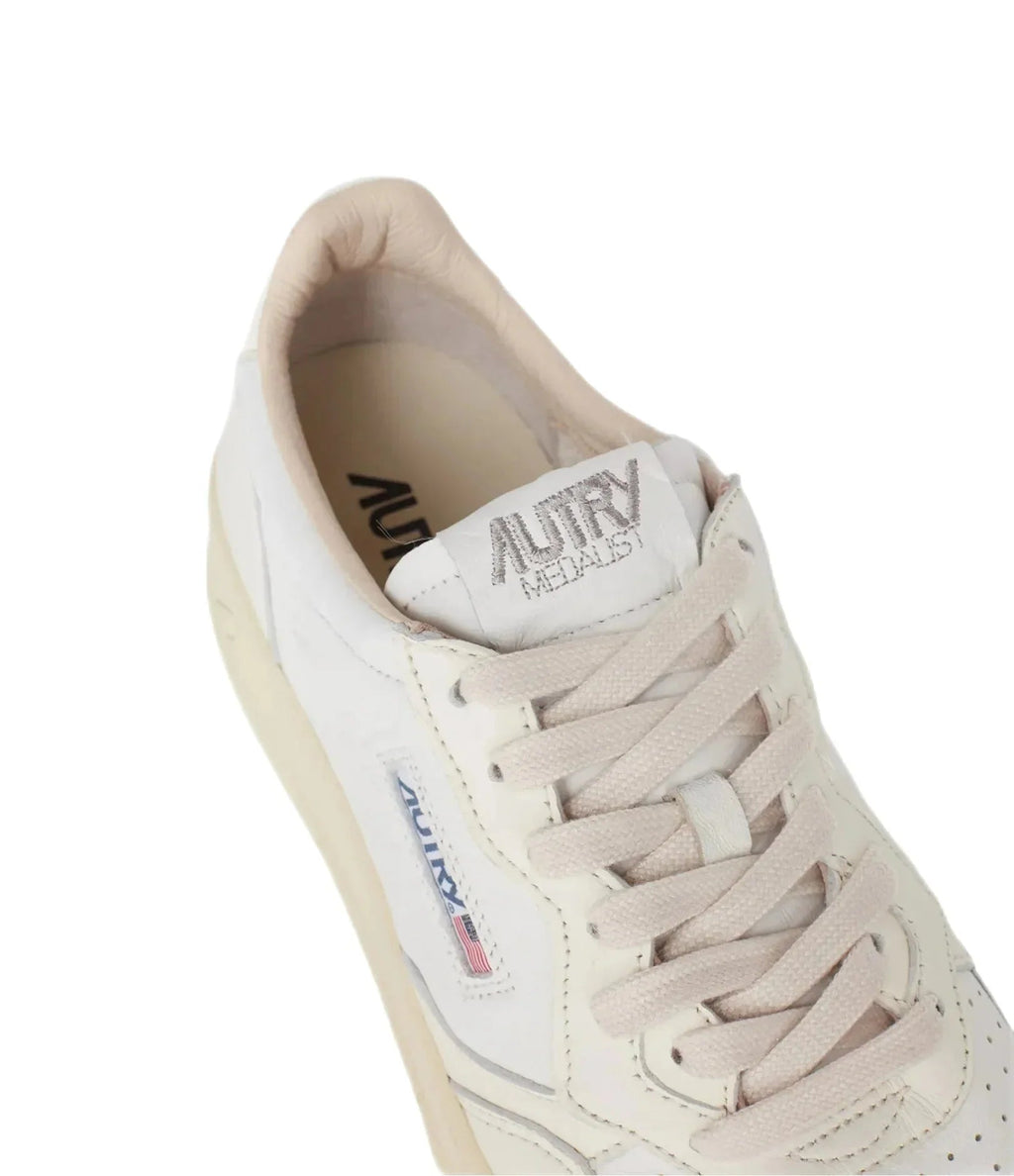Autry - Baskets Medalist Leat blanc