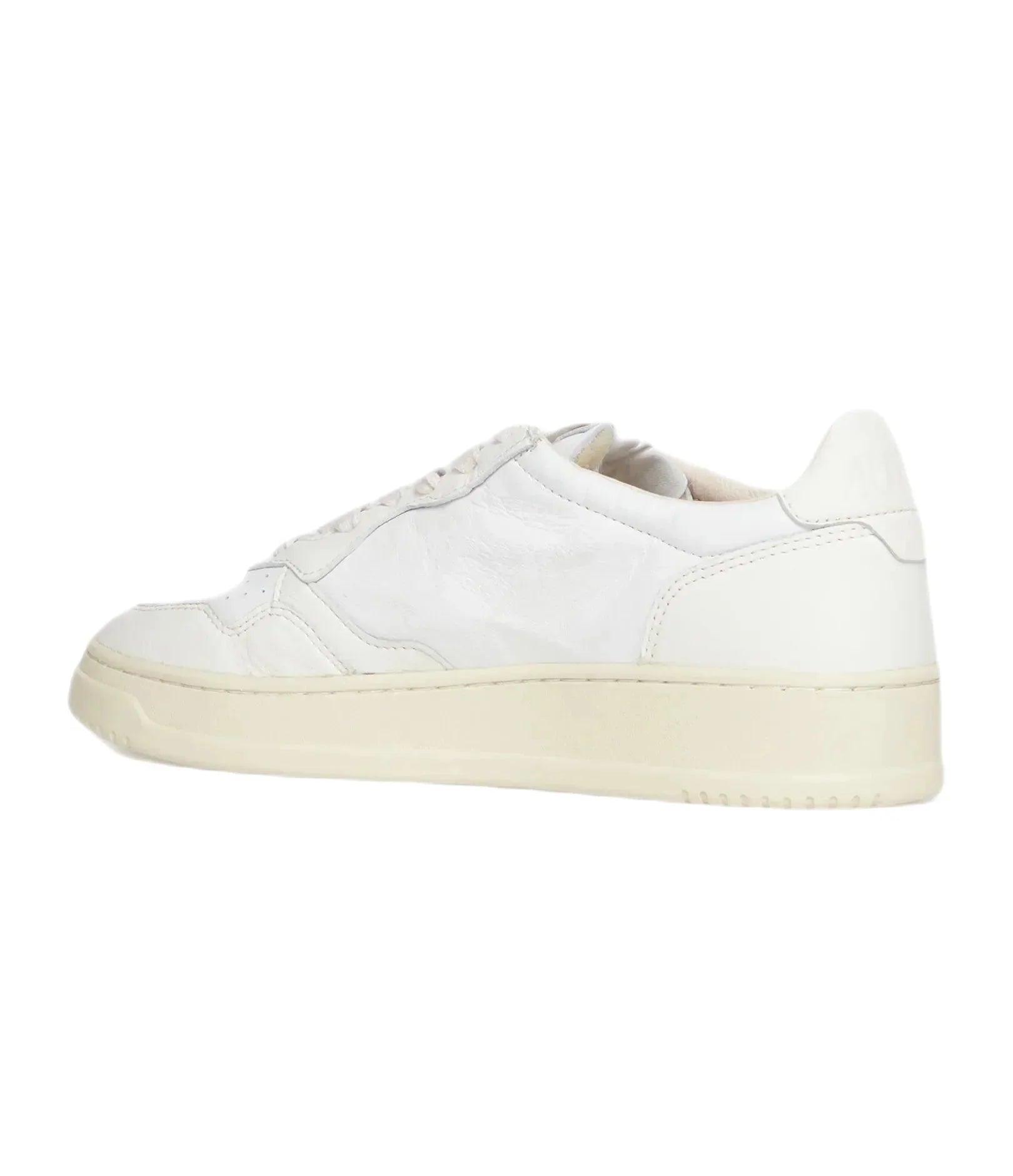 Autry - Baskets Medalist Leat blanc