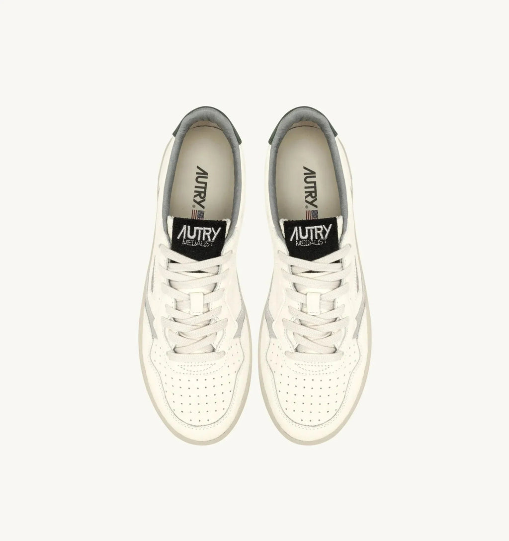 AUTRY - Baskets medalist low en cuir mountain et loft