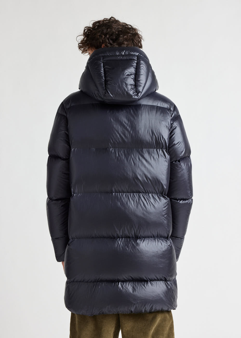 Men's Pyrenex Anton long down jacket black