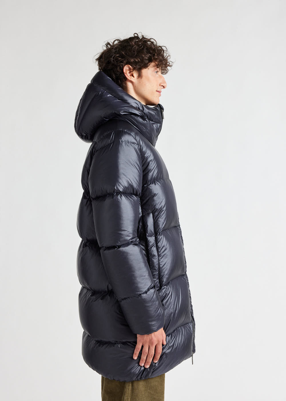 Men's Pyrenex Anton long down jacket black