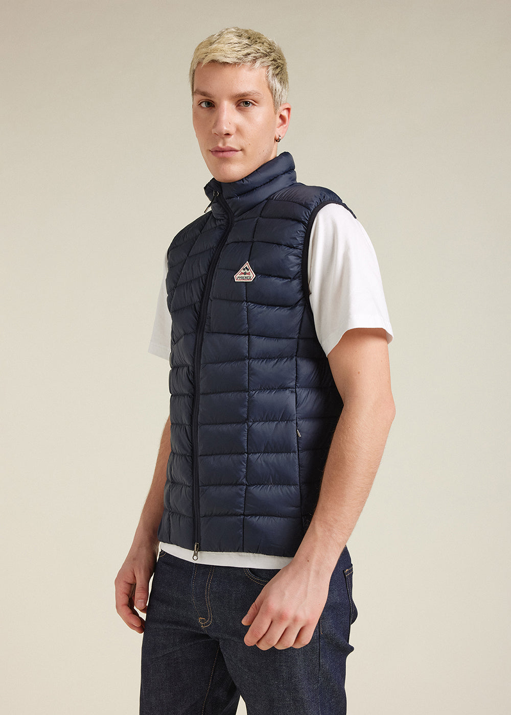 Gilet sans manche technique homme Pyrenex Zenith Vest Deep ink