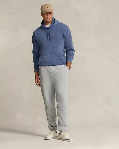 Sweat à capuche en molleton bouclé