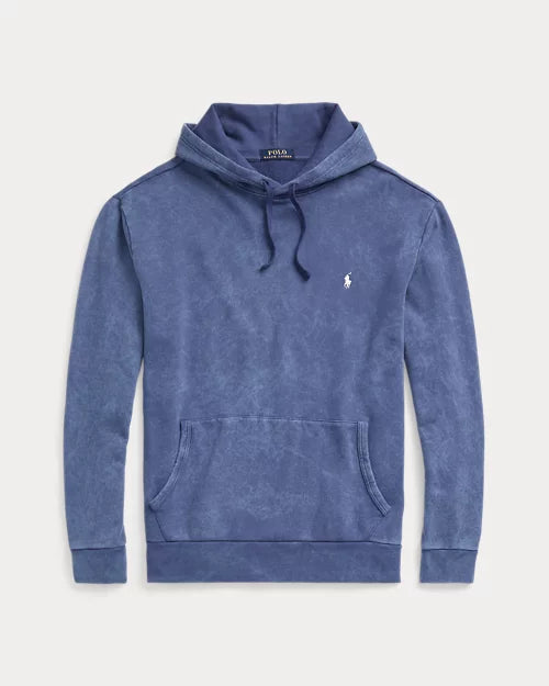 Sweat à capuche en molleton bouclé