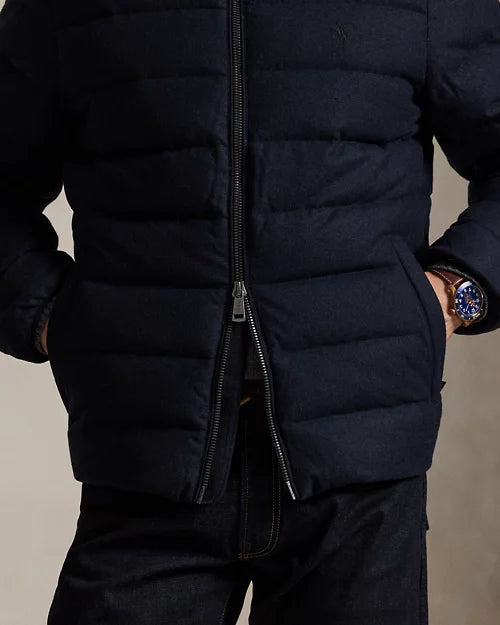 La doudoune Colden en tissu à chevrons