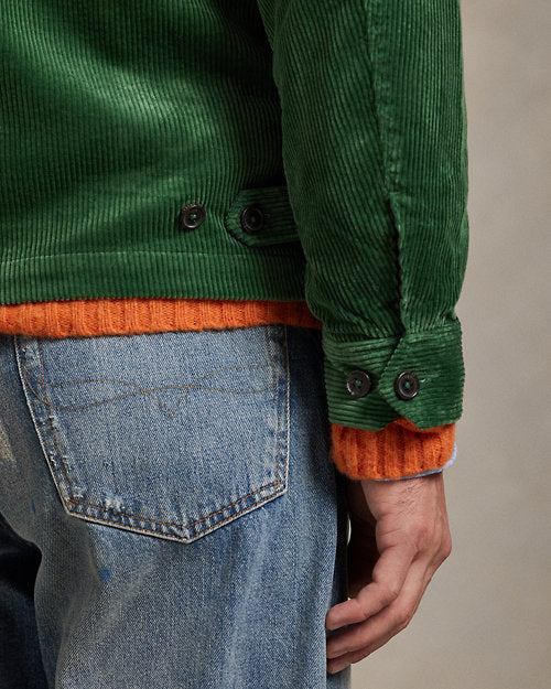 La veste Wynton en velours côtelé