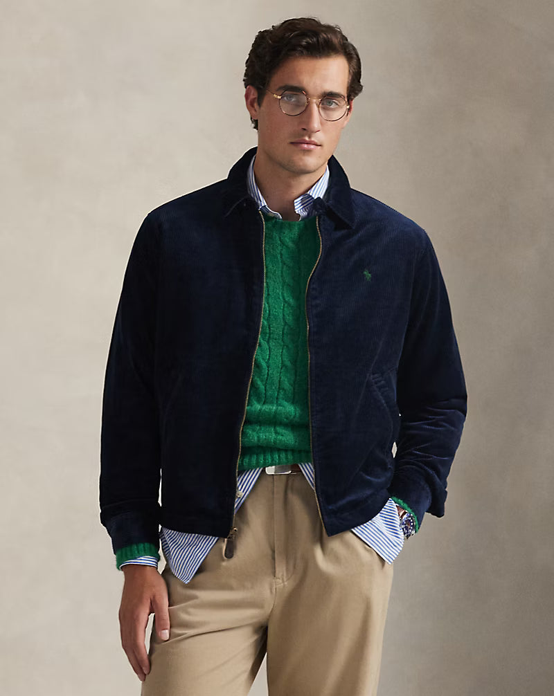 La veste Wynton en velours côtelé